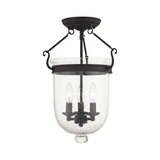 Jefferson 3 Light 12 Inch Wide Flush Mount by Livex 5082 - 5082