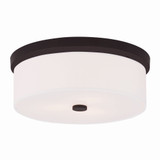 Meridian 3 Light 15 Inch Wide Flush Mount by Livex - 50864