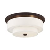 Meridian 4 Light 17.75 Inch Wide Flush Mount by Livex - 50865