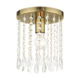 Elizabeth 1 Light 8 Inch Wide Flush Mount by Livex - 51066
