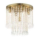 Elizabeth 5 Light 13.75 Inch Wide Flush Mount by Livex - 51068