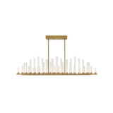 Trinity 1 Light Oversized Linear Chandelier by Fredrick Ramond - FR46108