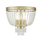 Valentina 3 Light 12.25 Inch Wide Flush Mount by Livex - 51864