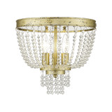 Valentina 3 Light 12.25 Inch Wide Flush Mount by Livex - 51864