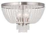 Valentina 5 Light 18.25 Inch Wide Flush Mount by Livex - 51866