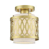 Vistaview 1 Light 7.25 Inch Wide Semi Flush Mount by Livex - 53431