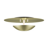 Ventura 2 Light 15 Inch Wide Semi Flush Mount by Livex - 56570