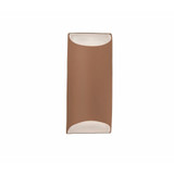Ambiance 2 Light Large ADA Tapered Cylinder Wall Sconce by Justice Design - CER-5755