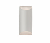 Ambiance 2 Light Large ADA Tapered Cylinder Wall Sconce by Justice Design - CER-5755