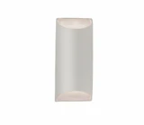 Ambiance 2 Light Large ADA Tapered Cylinder Wall Sconce by Justice Design - CER-5755