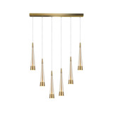 Sunnyvale 252W 6 LED Oversized Island Pendant by Artcraft - AC6826
