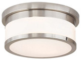 Stafford 2 Light 10 Inch Wide Flush Mount by Livex - 65501