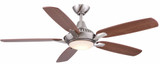 Solero 5 Blade Ceiling Fan with Light Kit 52 Inch Wide by Wind River Fans - WR1440