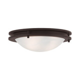 Ariel 2 Light 13 Inch Wide Flush Mount by Livex - 7058