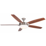 Novato 5 Blade Ceiling Fan with Light Kit 70 Inches Wide by Wind River Fans - WR1466