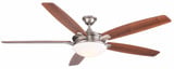 Novato 5 Blade Ceiling Fan with Light Kit 70 Inches Wide by Wind River Fans - WR1466
