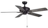 Courtyard 5 Blade Outdoor Ceiling Fan 52 Inches Wide by Wind River Fans - WR1469