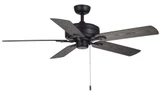 Courtyard 5 Blade Outdoor Ceiling Fan 52 Inches Wide by Wind River Fans - WR1469