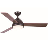 Neopolis 3 Blade Ceiling Fan with Light Kit 52 Inch Wide by Wind River Fans - WR1473