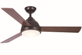 Neopolis 3 Blade Ceiling Fan with Light Kit 52 Inch Wide by Wind River Fans - WR1473