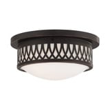 Westfield 2 Light 11 Inch Wide Flush Mount by Livex - 7351