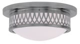 Westfield 2 Light 13 Inch Wide Flush Mount by Livex - 7352