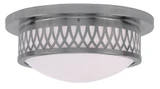 Westfield 2 Light 13 Inch Wide Flush Mount by Livex - 7352
