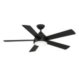 Neopolis 5 Blade Ceiling Fan with Light Kit 52 Inch Wide by Wind River Fans - WR1476