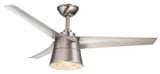 Cylon 3 Blade Ceiling Fan with Light Kit 52 Inches Wide by Wind River Fans - WR1638