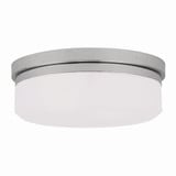 Stratus 2 Light 13 Inch Wide Flush Mount by Livex - 7392