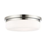 Stratus 3 Light 15.5 Inch Wide Flush Mount by Livex - 7393