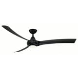 Droid XL 3 Blade Ceiling Fan with Light Kit 62 Inch Wide by Wind River Fans - WR1697
