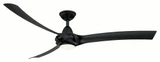 Droid XL 3 Blade Ceiling Fan with Light Kit 62 Inch Wide by Wind River Fans - WR1697