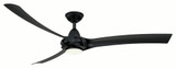Droid XL 3 Blade Ceiling Fan with Light Kit 62 Inch Wide by Wind River Fans - WR1697