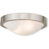 New Brighton 2 Light 12.25 Inch Wide Flush Mount by Livex - 73951