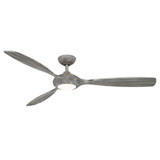 Elan 3 Blade Ceiling Fan with Light Kit 60 Inches Wide by Wind River Fans - WR1760