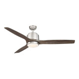 Reya 3 Blade Ceiling Fan with Light Kit 56 Inch Wide by Wind River Fans - WR1765