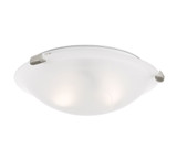 Oasis 2 Light 12.25 Inch Wide Flush Mount by Livex - 8010