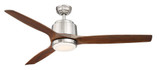 Reya 3 Blade Ceiling Fan with Light Kit 56 Inch Wide by Wind River Fans - WR1765