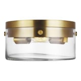 Garrett 2 Light 11.38 Inch Wide Flush Mount by Visual Comfort Studio - CF1002