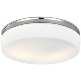 Issen 2 Light 13.5 Inch Wide Flush Mount by Visual Comfort Studio - FM504