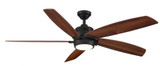Armand 5 Blade Ceiling Fan 14 Inch Tall and 56 Inch Wide by Wind River Fans - WR2056