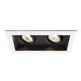 Mini Multiples 22W 25 deg 90CRI 2 LED Airtight Housing 8.69x 5.13 by WAC - MT-3LD211R-25-2-8