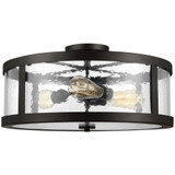 Harrow 3 Light 19.63 Inch Wide Semi Flush Mount by Visual Comfort Studio - SF342