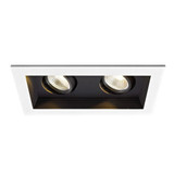 Mini Multiples 22W 45 degree 90CRI 2 LED Airtight Housing with Trim by WAC - MT-3LD211R-45-2-4