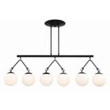 Orion 6 Light Small Linear Island Pendant by Craftmade - 50776