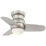 Spacesaver Ceiling Fan with Light Kit 11 x 26 Inch by Minka Aire - F510L