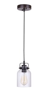 Foxwood 1 Light Mini Pendant by Craftmade - 53691