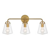 Voss 3 Light Bath Vanity 11.25 Inch Tall and 25 Inch Wide by Crystorama - VSS-7013