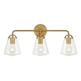 Voss 3 Light Bath Vanity 11.25 Inch Tall and 25 Inch Wide by Crystorama - VSS-7013